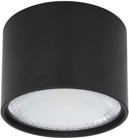 Globo - plafonniere - Serena - zwart - metaal - Ø 11cm - LED - 12007B