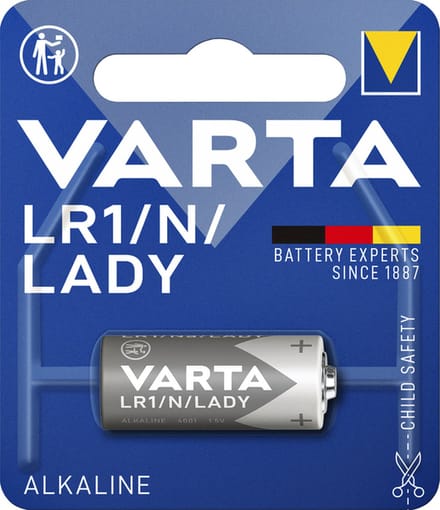 Batterij varta 1x lr1 n lady alkaline | 10 stuks