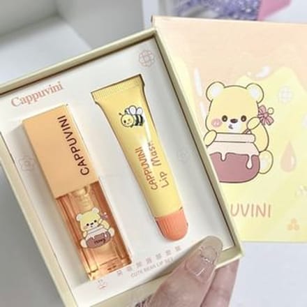 Cappuvini - Honey Lip Oil & Lip Mask Set Set (01+02)