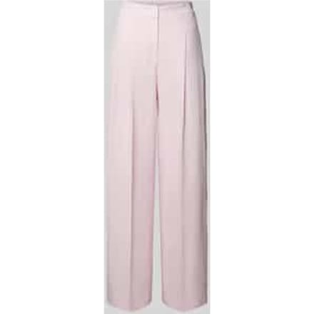 relaxed fit broek van linnenmix model 'TIANA11'