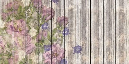 Fotobehang - Vintage Rose 400x250cm - Vliesbehang