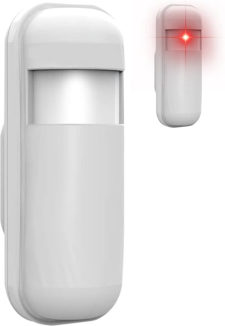 White-Label® Opritverklikker - Entreemelder - Doorgangsmelder - Beveiliging - Wit
