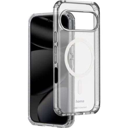 Hama hoesje geschikt voor Pixel 10 Pro - Extreme Protect magnetisch - Transparant