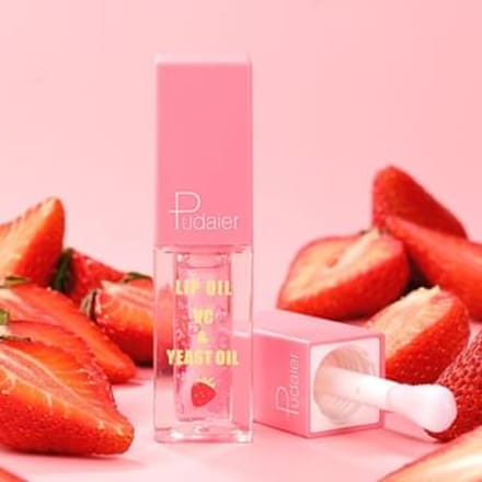 Pudaier - Clear Moisturizing Fruit Lip Oil - 4 Types 03# Avocado - 4.5g