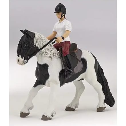 Beeldje Papo Poney sellé et harnaché