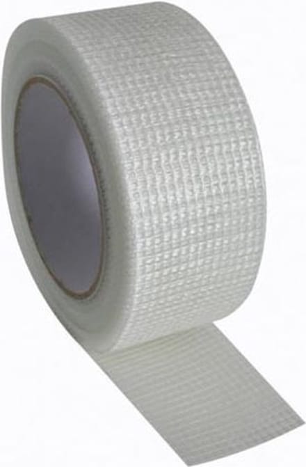 deltafix zelfklevende glasvezelreparatietape wit 15m/50mm