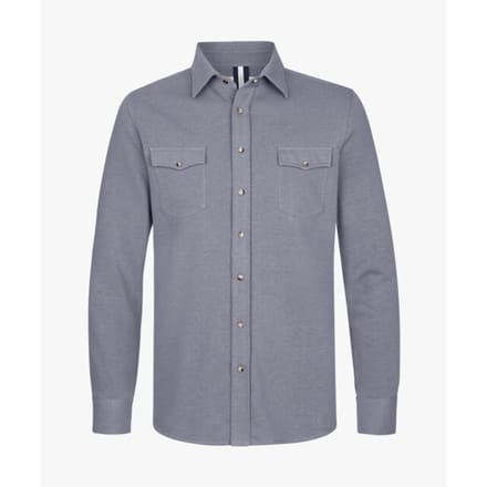 Profuomo overshirt western ppxf10001i m2 mid blue