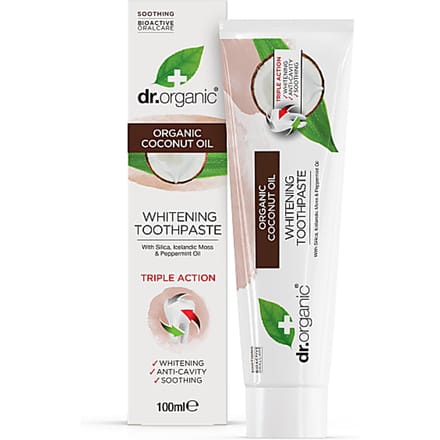 Dr. Organic Virgin Cocosolie Tandpasta - 100 ml