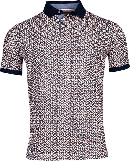Baileys poloshirt korte mouw rood