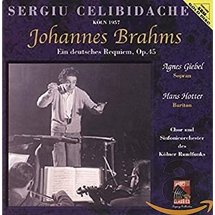 CD JOHANNES BRAHMS - Ein Deutsches Requiem, Op 45 APL101521 AUDIOPHILE CLAS US Klassiek Gebruikt