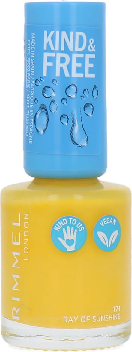 Rimmel Kind & Free Nagellak - 171 Ray Of Sunshine (set van 3)