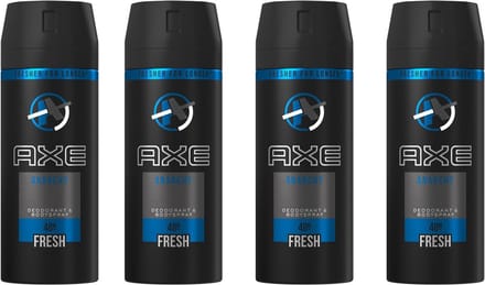 Axe Deodorant Spray 150 ml Anarchy For Him 4 stuks Voordeelverpakking