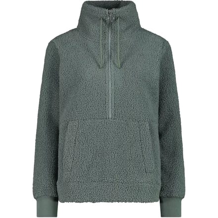 Dames sweatshirt met halve rits CMP