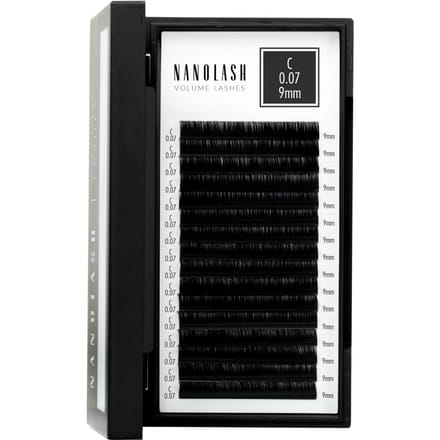 Nanolash Volume Lashes Nepwimpers - 0.07 C - 9mm