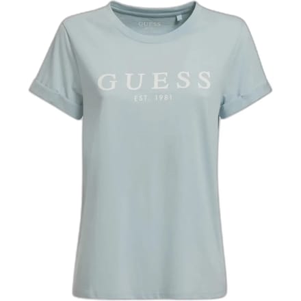 Dames-T-shirt met korte mouwen Guess 1981 Roll Cuff