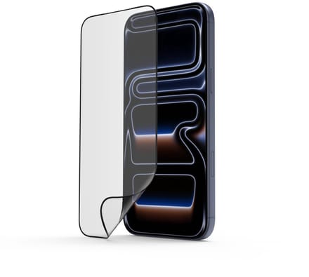 Hama screenprotector geschikt voor Iphone 17 Pro Max - Super Hybrid - Met montagehulp - D3O-gelicentieerd