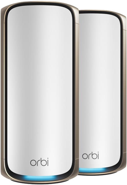 Netgear Orbi 970 Series RBE972S - Wi-Fi system - Wi-Fi 7 - desktop - Mesh router 802.11a/b/g/n/ac/ax/be (Wi-Fi 7)