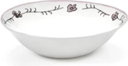 Serax Marni Midnight Flowers Dark Viola bowl D18cm H5.5cm roze