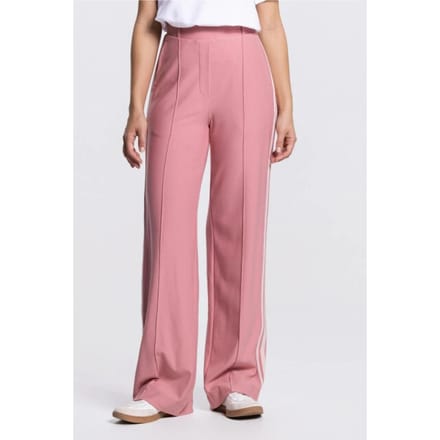 Wijde broeken Jansen Amsterdam Aleidas HV415 Wide Leg Blush