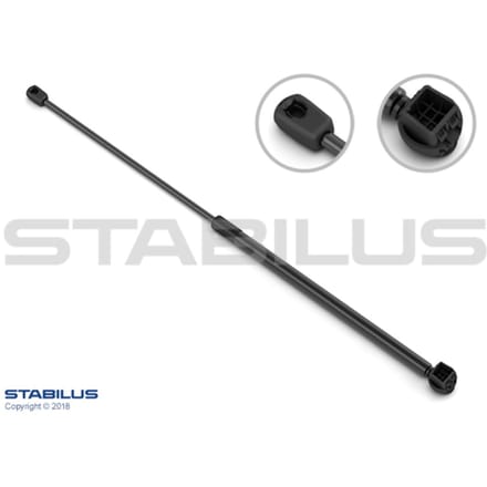 Gasveer, motorkap STABILUS 874029 rechts