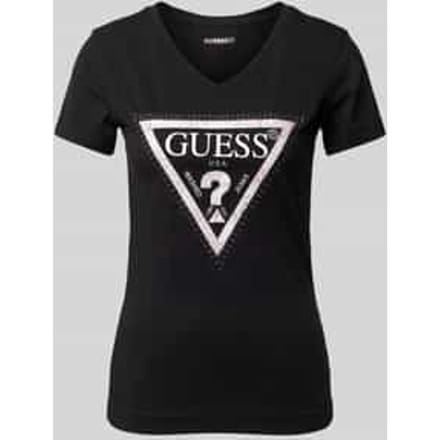T-shirt met labelprint, model 'PYTHON'