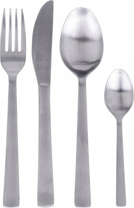 Excellent Houseware Bestekset - 16 delig -  Mat Satijn