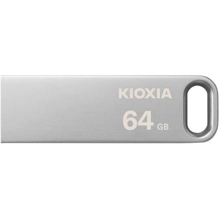 Kioxia TransMemory U366 USB-stick 64 GB Zilver LU366S064GG4 USB-A 3.2 Gen 1