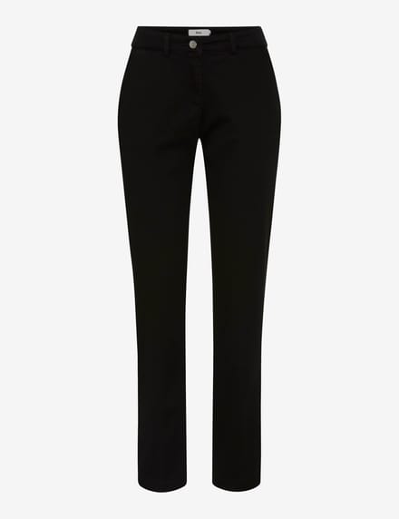 Brax Dames Chino  Style MARON S BLACK, zwart, maat 32
