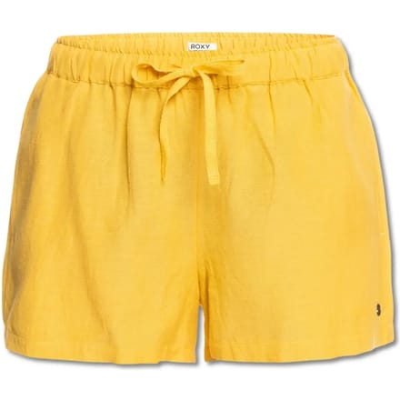 Roxy Love Square Korte Broek Geel XS Vrouw