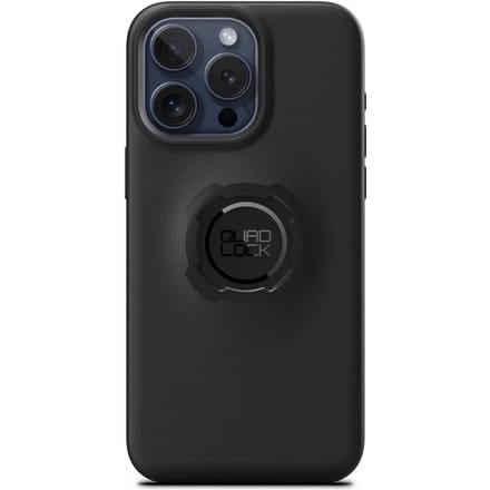 Quad Lock® - Geschikt voor Apple iPhone 15 Pro MAX - Telefoonhoesje - Case Cover - Zwart