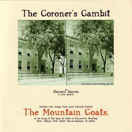 Mountain Goats - The Coroner's Gambit (CD)