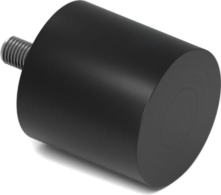 Rubbermagazijn - Trillingsvoet - Type D - 50x50mm - M10 - Set 10 stuks