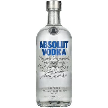 Absolut Wodka Absolut Vodka 40% Vol. 0,5l