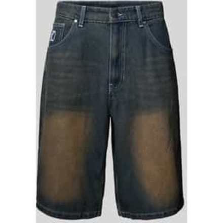 Baggy fit korte jeans in 5-pocketmodel