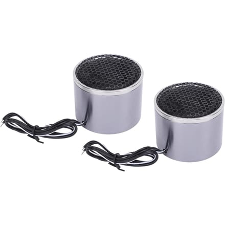 2-Inch Auto Midrange Speaker 220W Piekvermogen Aluminiumlegering Heldere Stereo Deurspeakers voor Voertuigen gray