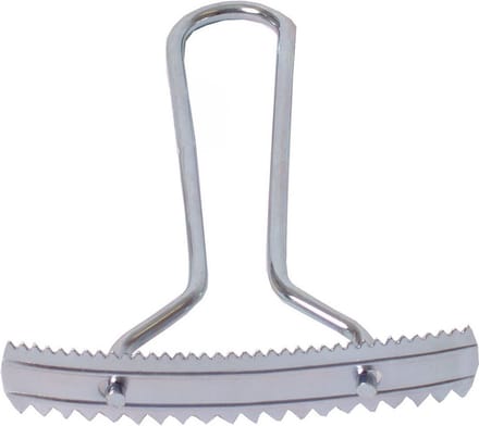 Herderhark Metaal - Dierenborstel/kam - Metaal - 14 cm