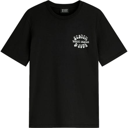 Scotch & Soda Left Chest Artwork Regular-Fit T-Shirt