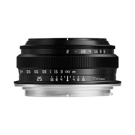 TTArtisan 25mm f/2  Canon RF-S