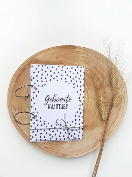 Bewaarbundel | geboortekaarten | geboortekaartjes | stip