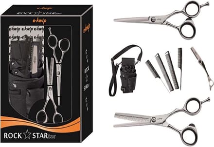E-Kwip Scharenset Rock Star Set Zilver 5,5inch