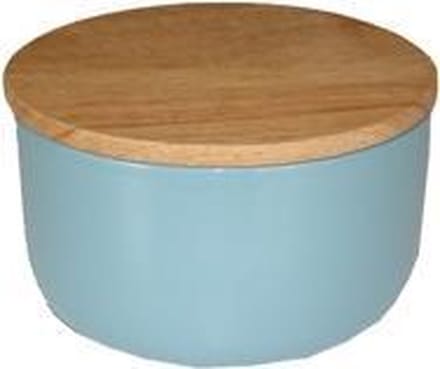 Voorraadpot 1200ml D.14xH.8.5cm blauw