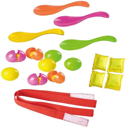 Playfun partyspel set - 3 coöperatieve spellen voor kinderen.