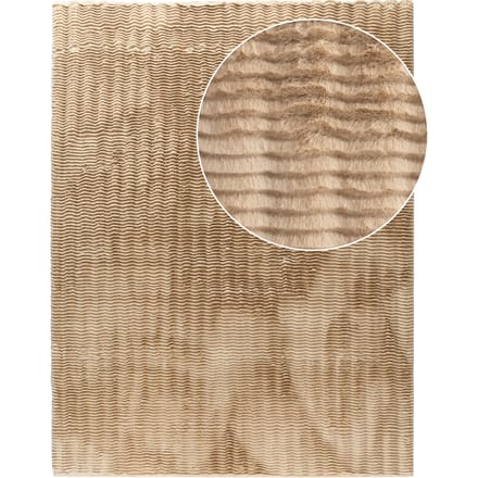 Vachtkleed Arnia beige 60x100 cm