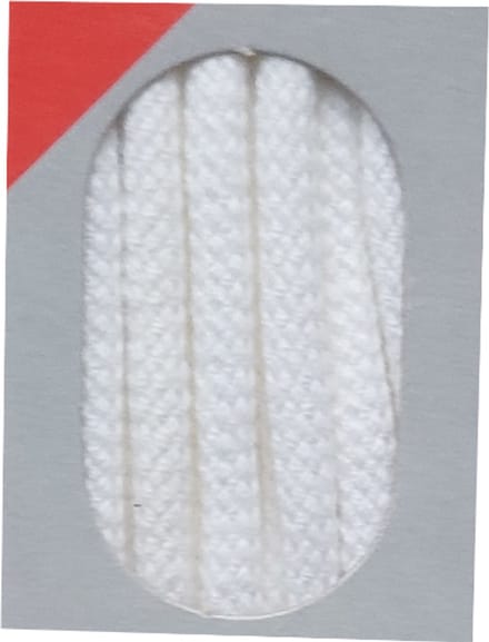 Bob Veter - Wit - Sport Rond - Koord Veters - Lengte 90 cm - Dikte 3 mm - Schoenveter