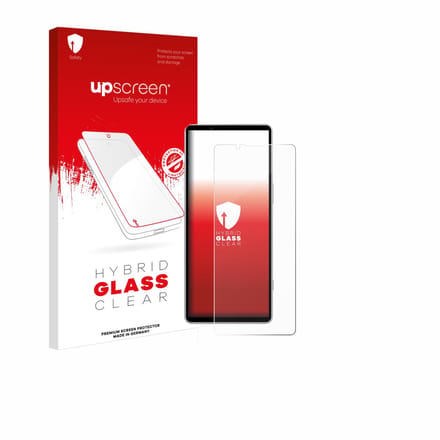 upscreen - Screenprotector voor Sony Xperia 5 V - Folie Beschermfolie Beschermglas transparant