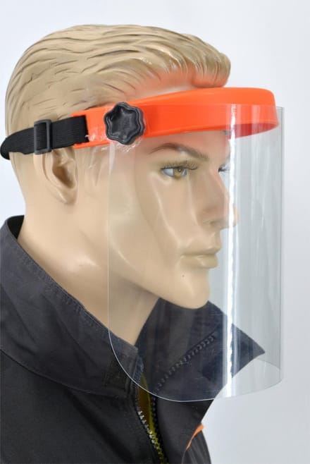 Awtools - Beschermende Vizier - Oranje - Verstelbare Band - Comfortabel