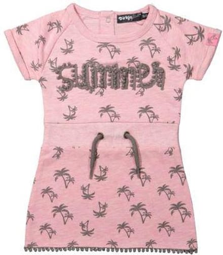 Palm jurkje roze | Dirkje maat 62