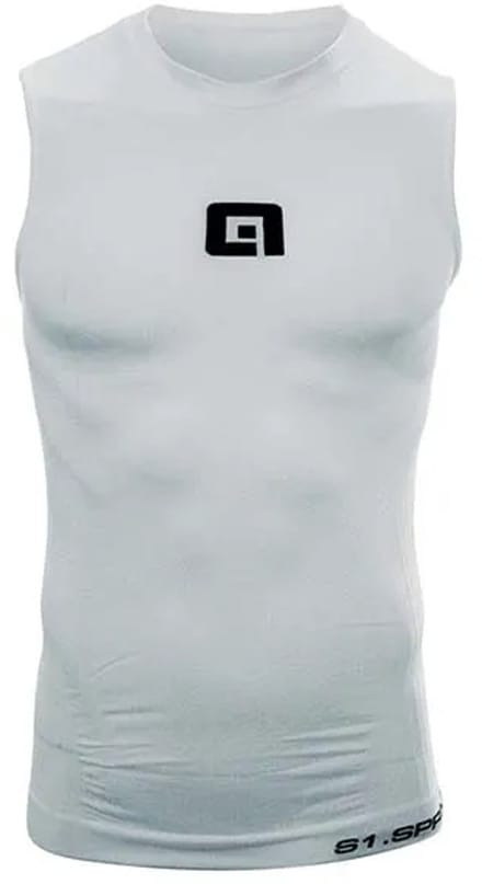 Ale S1 Spring Mouwloos Basislaag Wit L-XL Man