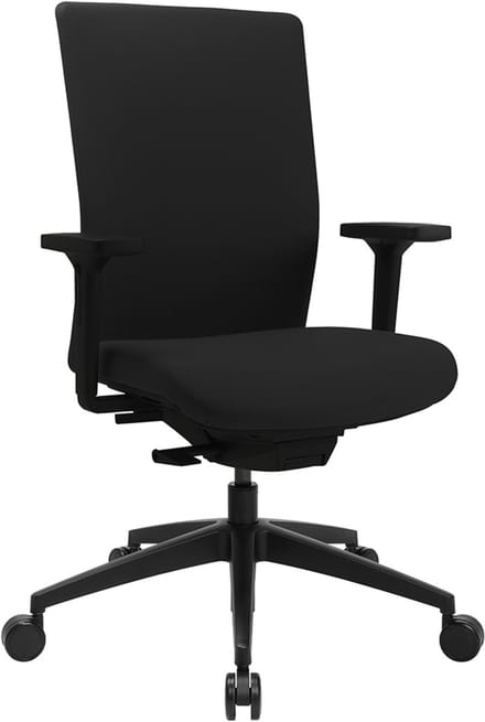 Topster draaibare bureaustoel 'Sitness Airwork G', zwart/zwart
