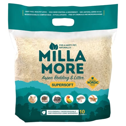Dubbelpak: 2x10L Millamore Supersoft klein dier